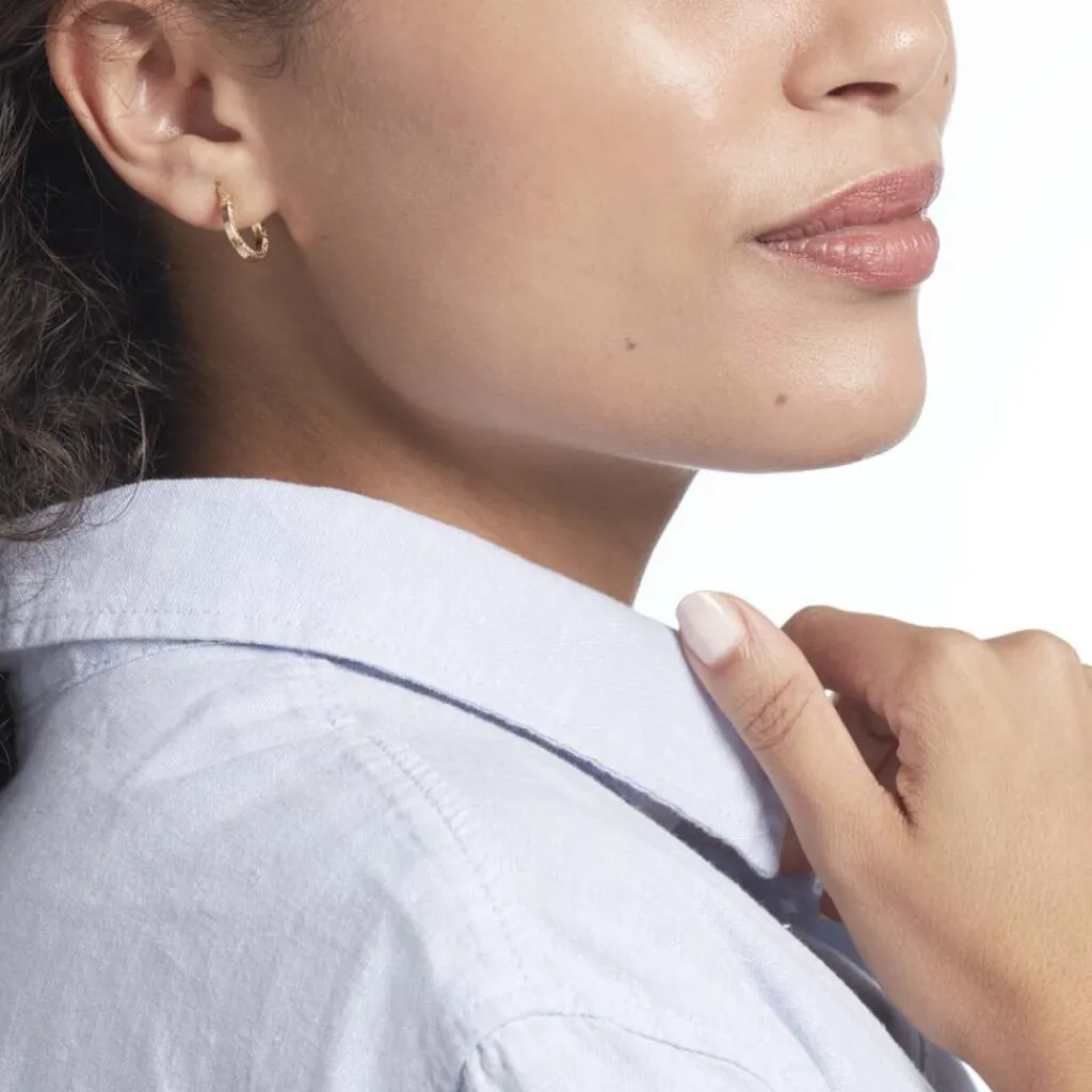 Histoire d'Or Créoles Xanthia Or Jaune