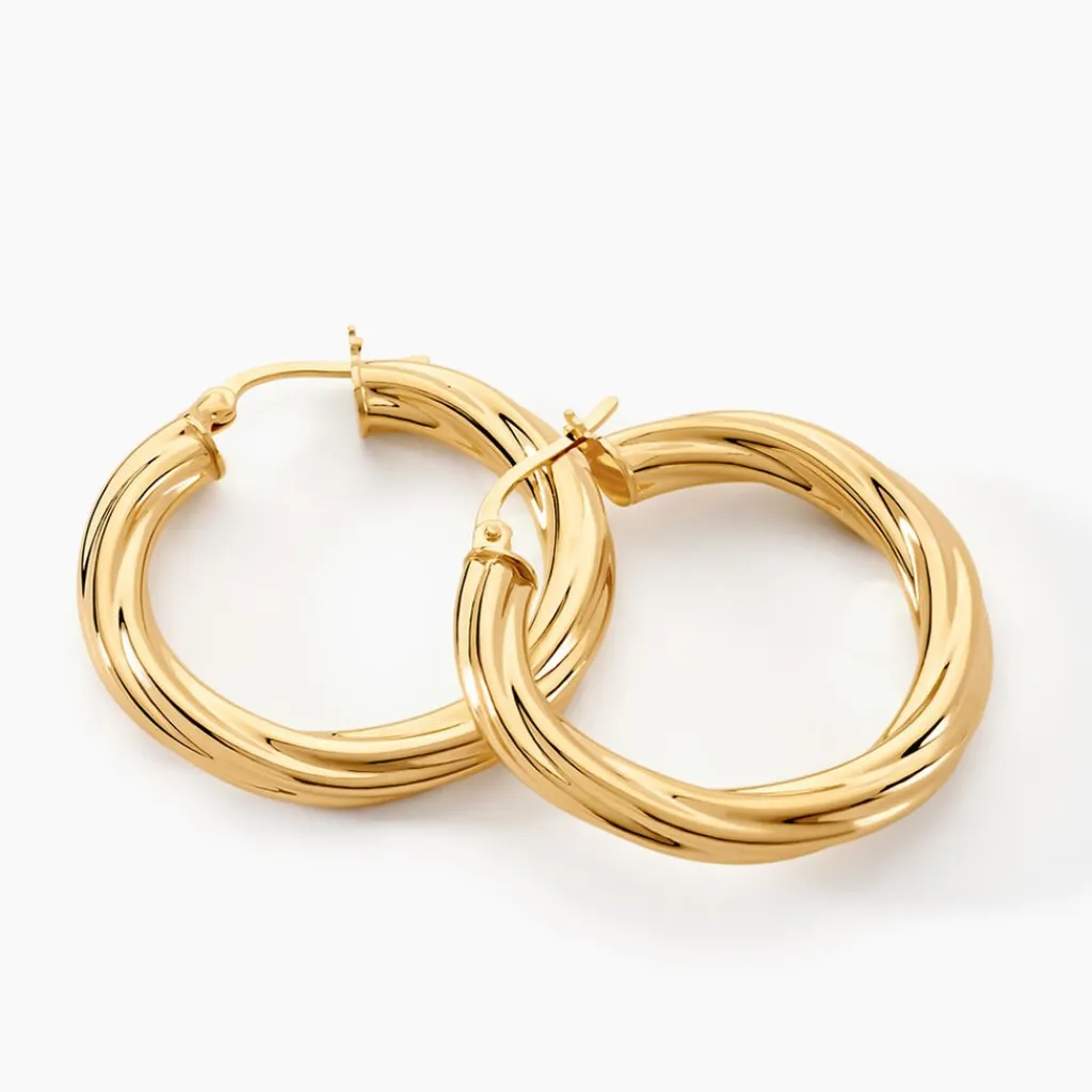 Histoire d'Or Créoles Yori Or Jaune Clearance