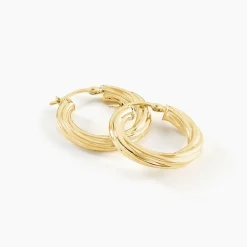 Histoire d'Or Créoles Yori Or Jaune Discount