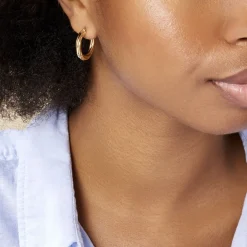 Histoire d'Or Créoles Yori Or Jaune Discount