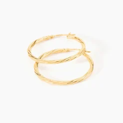 Histoire d'Or Créoles Youri Or Jaune New