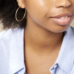 Histoire d'Or Créoles Youri Or Jaune Outlet