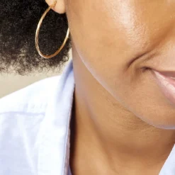 Histoire d'Or Créoles Youri Or Jaune Outlet