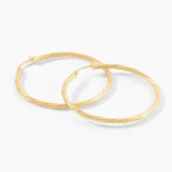 Histoire d'Or Créoles Youri Or Jaune