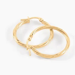 Histoire d'Or Créoles Youri Or Jaune Discount