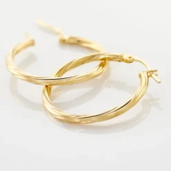 Histoire d'Or Créoles Youri Or Jaune Discount