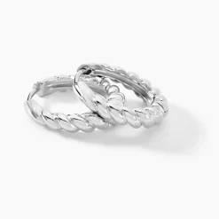 Histoire d'Or Créoles Ysanne Argent Blanc Best