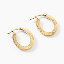 Histoire d'Or Créoles Zackary Or Jaune Clearance