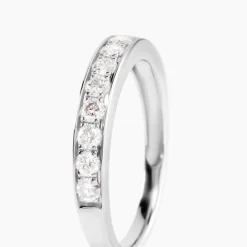 Histoire d'Or Demi Alliance Rhea Platine Blanc Diamant Online