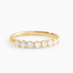 Histoire d'Or Demi-alliance Or Jaune  Eloisa Diamant Synthetique Outlet