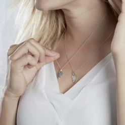 Histoire d'Or Duo De Colliers Argenc Caoimhe Oxyde Online