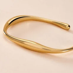 Histoire d'Or Jonc Gold Aura Acier Jaune Hot