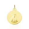 Histoire d'Or Médaille Or Jaune Jesus Sale