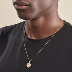 Histoire d'Or Médaille Or Jaune Jesus Sale