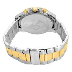 ARCTIK Montre Aube Noir cadran bicolore fond noir bracelet acier bicolore Discount
