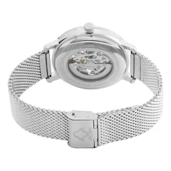 ARCTIK Montre Eclipse Bleu cadran argenté fond bleu bracelet acier argenté Sale