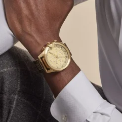 ARCTIK Montre Extreme Dore cadran doré fond doré bracelet acier doré Sale