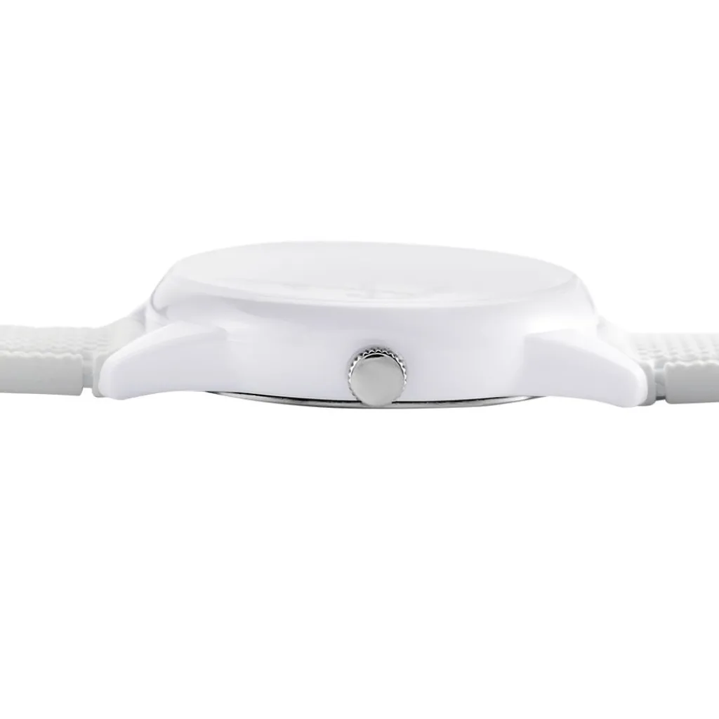 ARCTIK Montre Impact Blanc cadran blanc fond blanc bracelet silicone blanc Sale