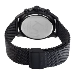 ARCTIK Montre Oxcal Noir cadran noir fond noir bracelet acier noir