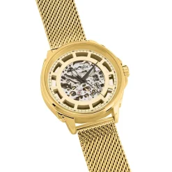 ARCTIK Montre Solstice Doré cadran doré fond doré bracelet acier doré New