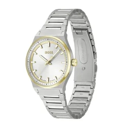 HUGO BOSS Montre Boss Candor Argenté cadran argenté fond argenté bracelet acier argenté Clearance
