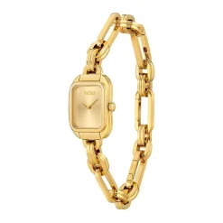 HUGO BOSS Montre Boss Hailey Doré cadran doré fond doré bracelet acier doré