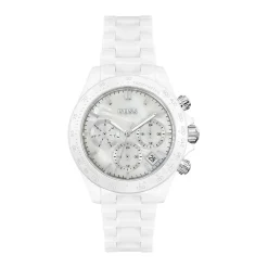 HUGO BOSS Montre Boss Novia Blanc cadran blanc fond blanc bracelet céramique blanc Clearance