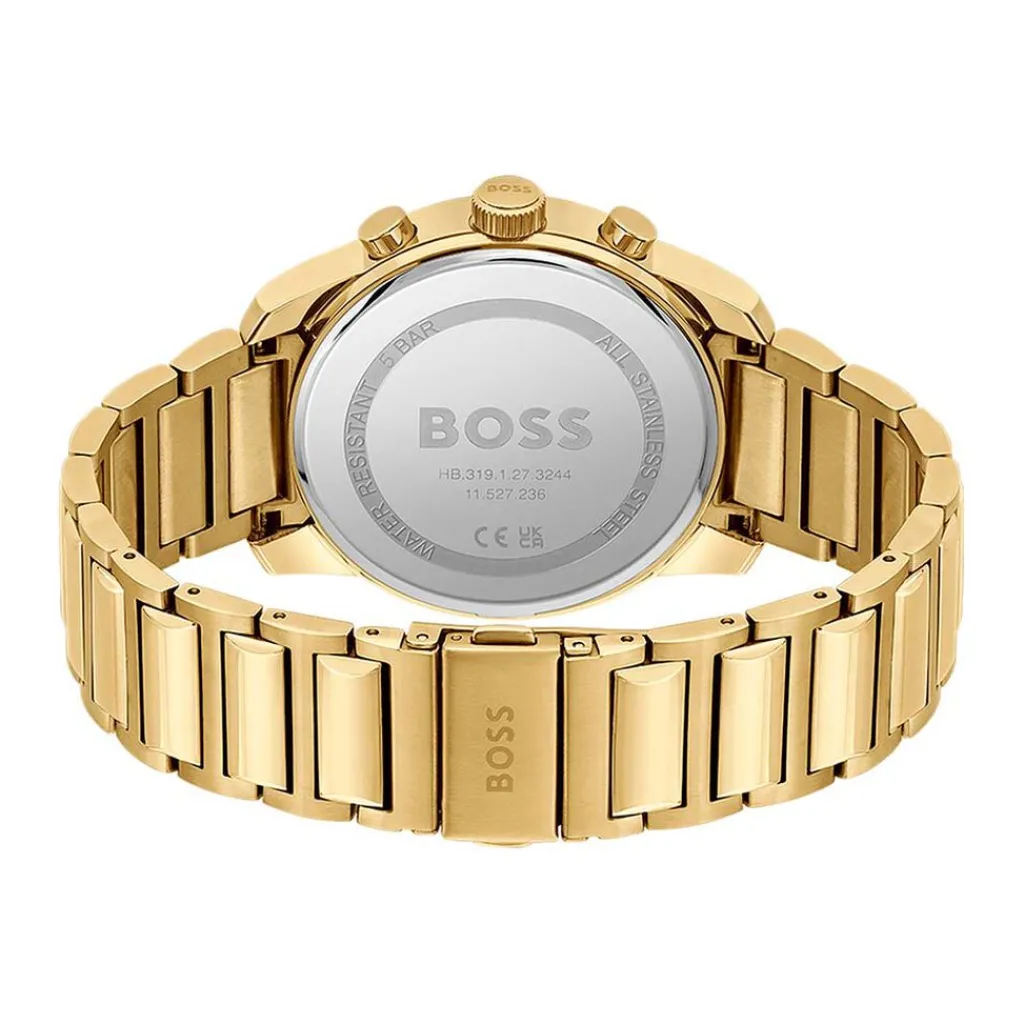 HUGO BOSS Montre Boss Trace Noir Discount