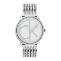 CALVIN KLEIN Montre Iconic Mesh Argent cadran argenté fond argenté bracelet acier argenté Online