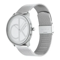 CALVIN KLEIN Montre Iconic Mesh Argent cadran argenté fond argenté bracelet acier argenté Online