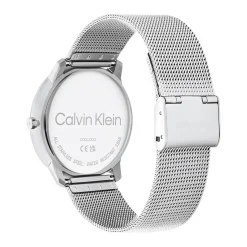 CALVIN KLEIN Montre Iconic Mesh Argent cadran argenté fond argenté bracelet acier argenté Online