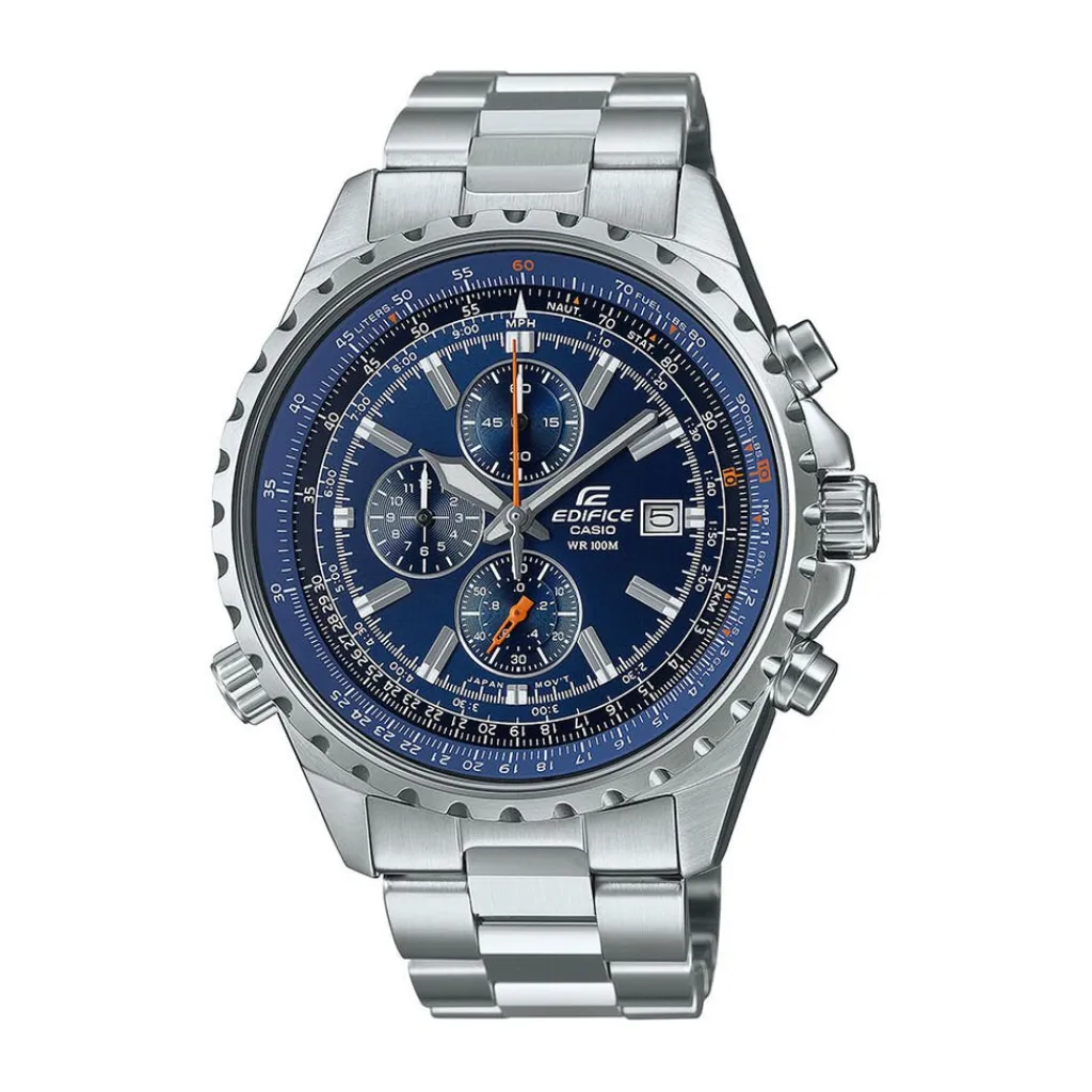CASIO EDIFICE Montre Casio Bleu Outlet