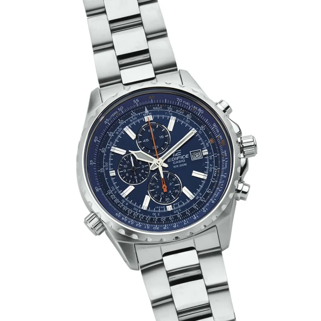 CASIO EDIFICE Montre Casio Bleu Outlet