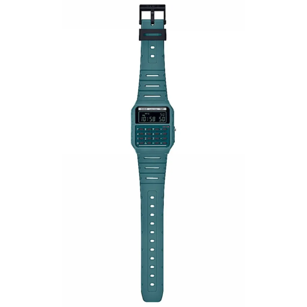 CASIO COLLECTION Montre cadran vert bracelet résine vert