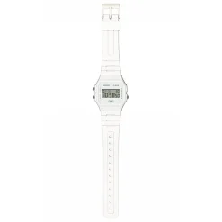 CASIO COLLECTION Montre cadran blanc bracelet résine blanc Outlet