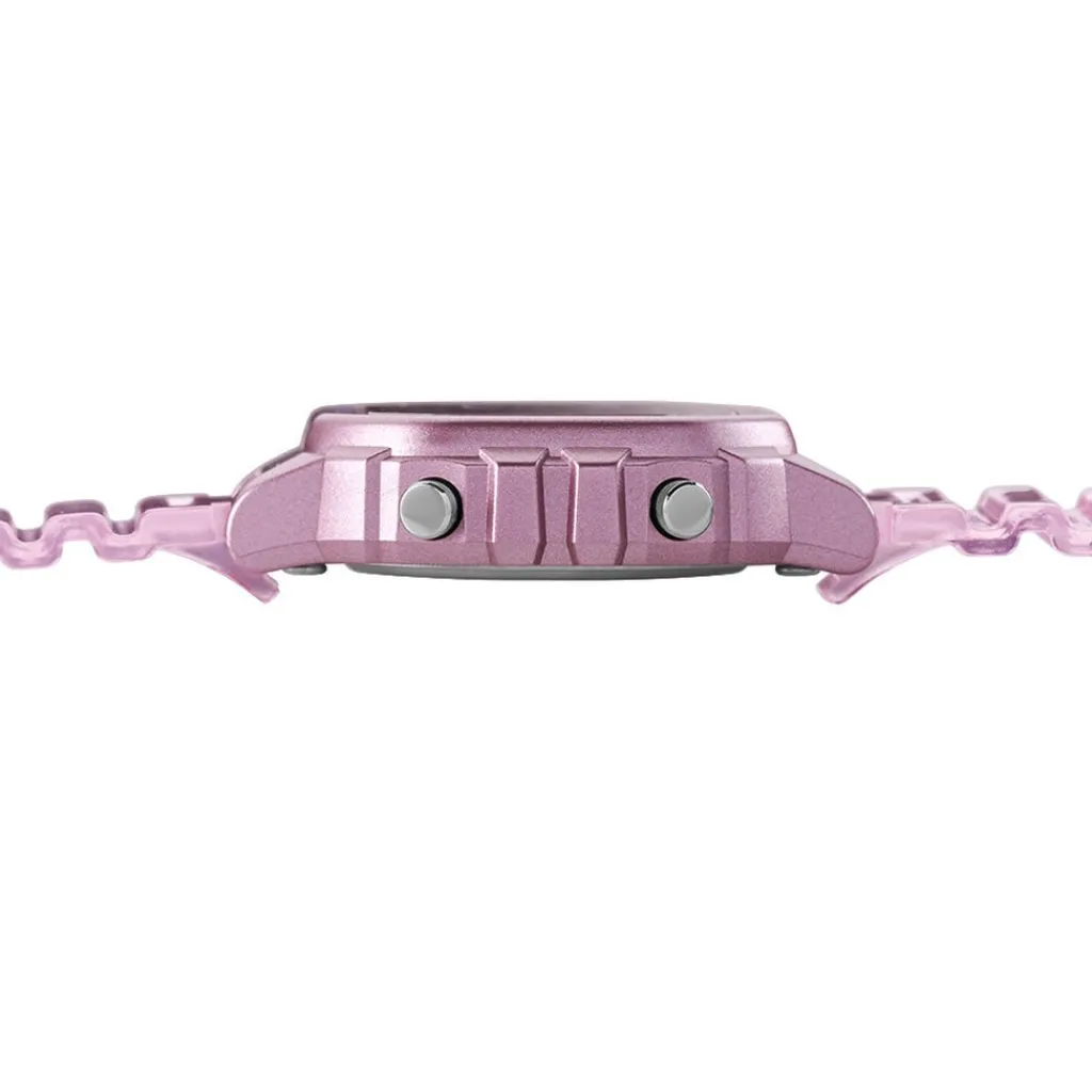 CASIO COLLECTION Montre Bicolore cadran rose fond bicolore bracelet résine rose Online