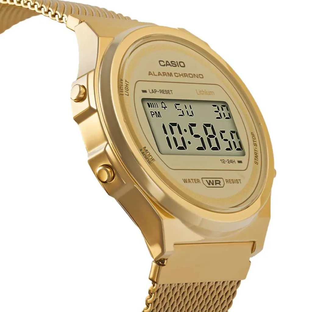 CASIO COLLECTION Montre Champagne Outlet