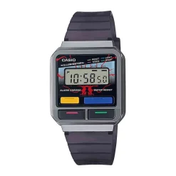 CASIO COLLECTION Montre Stranger Things cadran noir bracelet résine noir Clearance