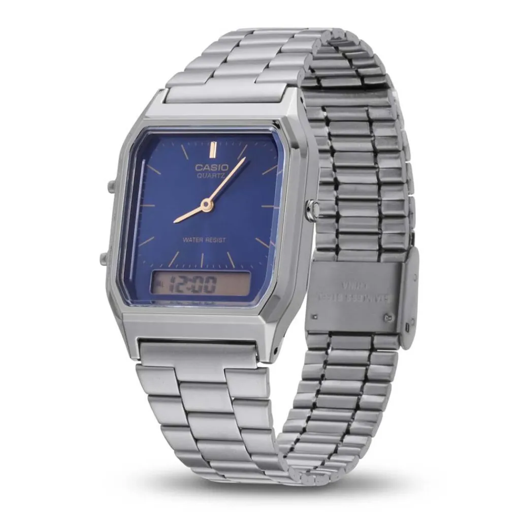 CASIO COLLECTION Montre Vintage Bleu Online