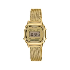CASIO COLLECTION Montre Vintage 2 Tons cadran doré fond doré bracelet acier doré Outlet