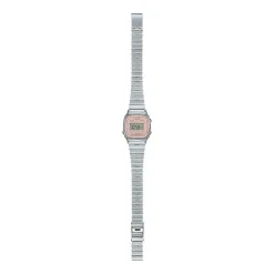 CASIO COLLECTION Montre Vintage cadran argenté bracelet acier argenté Clearance