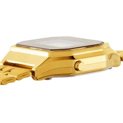 CASIO COLLECTION Montre Vintage Champagne cadran doré fond doré bracelet acier doré Outlet