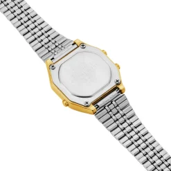 CASIO COLLECTION Montre Vintage Champagne cadran doré fond champagne bracelet acier doré Online