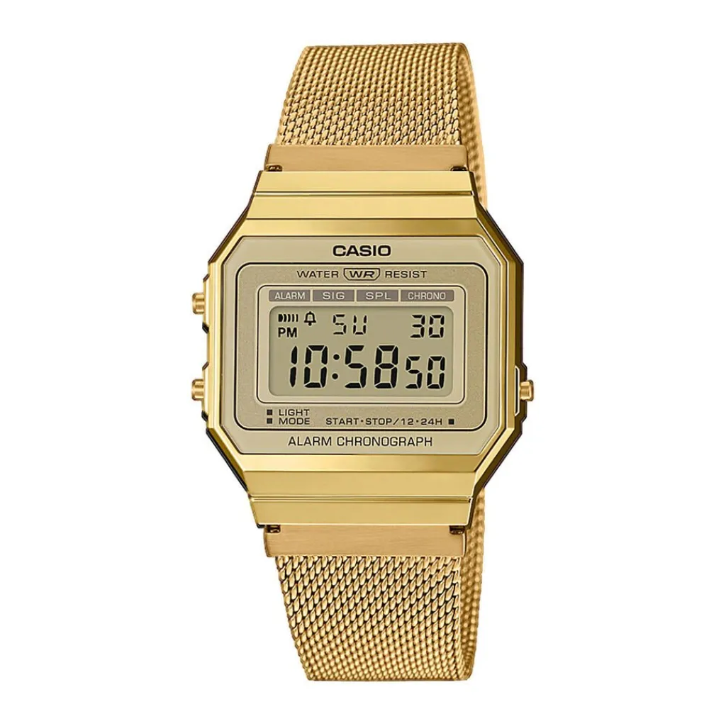 CASIO COLLECTION Montre Vintage 2 Tons Discount