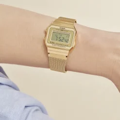 CASIO COLLECTION Montre Vintage 2 Tons Discount