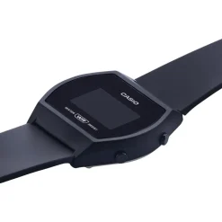 CASIO COLLECTION Montre Vintage Noir cadran noir bracelet résine noire Sale