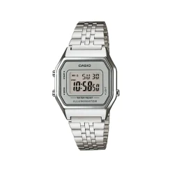CASIO COLLECTION Montre Vintage Argent cadran argenté fond argenté bracelet acier argenté Hot