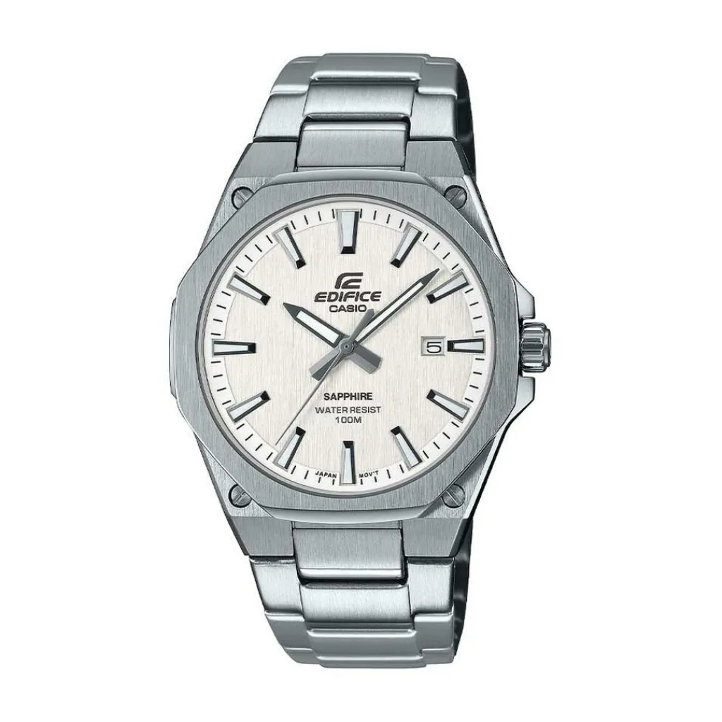 CASIO EDIFICE Montre Blanc Discount
