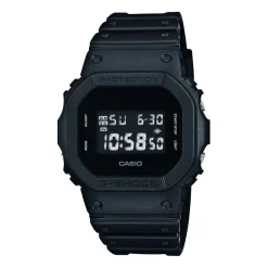 CASIO G-SHOCK Montre Black & White Noir cadran noir fond noir bracelet résine noire