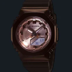 CASIO G-SHOCK Montre Casio G Shock Gm2100 Rose cadran rose fond rose bracelet résine rose Clearance